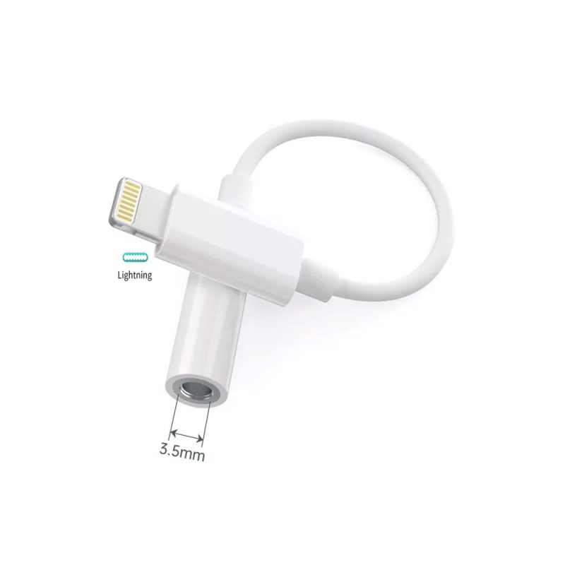 Bộ Chuyển Đổi Giắc Cắm Tai Nghe Nữ Lightning Sang 3.5mm Kết Nối Tai Nghe Cáp Âm Thanh Essager Choetech Mã Aux005 4