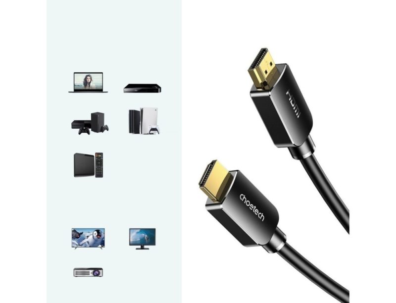 Choetech 8k60hz Hdmi To Hdmi 2m Pvc Cable Choetech 8k60hz Hdmi To Hdmi 2m Pvc Cable