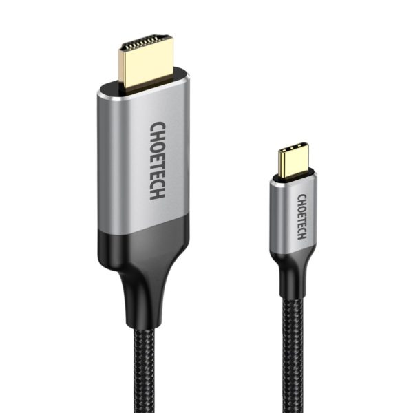 Choetech Usb C To Hdmi 2m Nylon Cable (3)