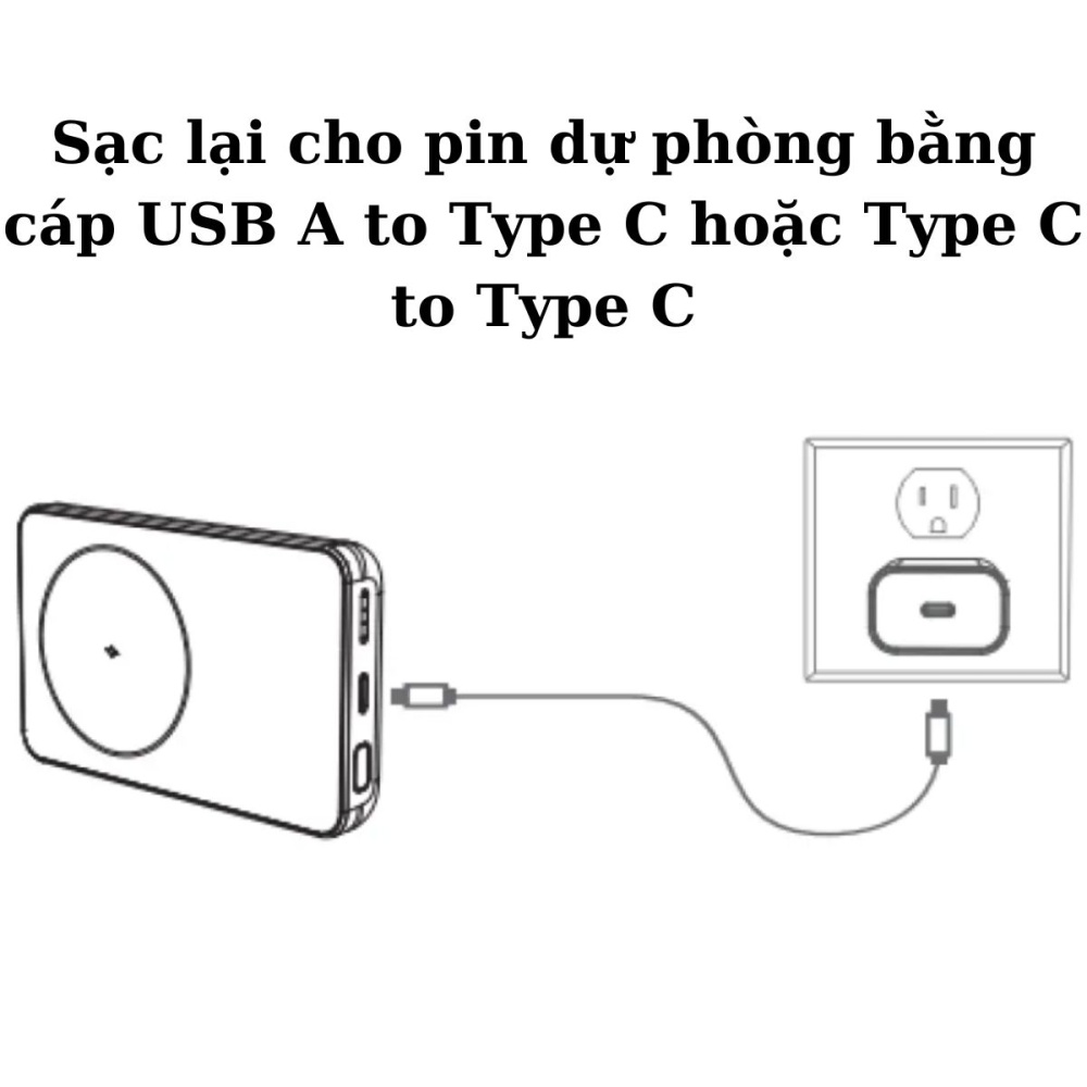 Pin Sạc Dự Phòng Magsafe Choetech B651 20w Dung Lượng 10000mah Cho Airpods Và Iphone 12 Series Trở Lên (hàng Chính Hãng) (1)