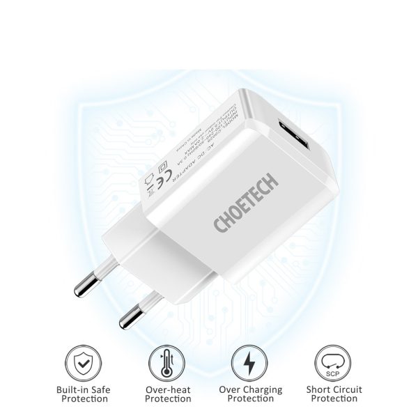 Sạc Tường Usb 5v2a Choetech Mã C0029 (10)