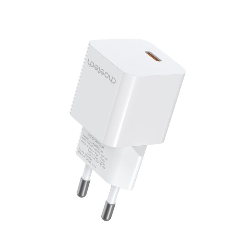 Bộ Sạc Tường Mini Pd20w Gan Usb C Chotech Mã Pd5010 Eu (1)