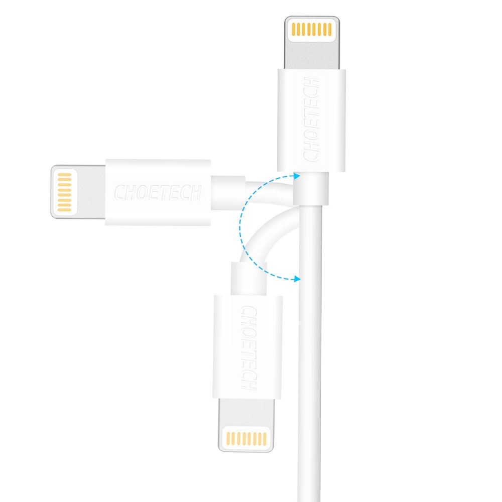 Cáp sạc nhanh Choetech  Lightning cho iP/iPad mã IP0026