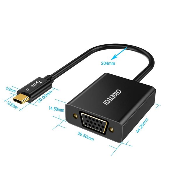 ▷ Choetech Hub Adaptador 7 en 1 Hdmi+usb 3.0+sd+pd100w , Hub-m19 ©