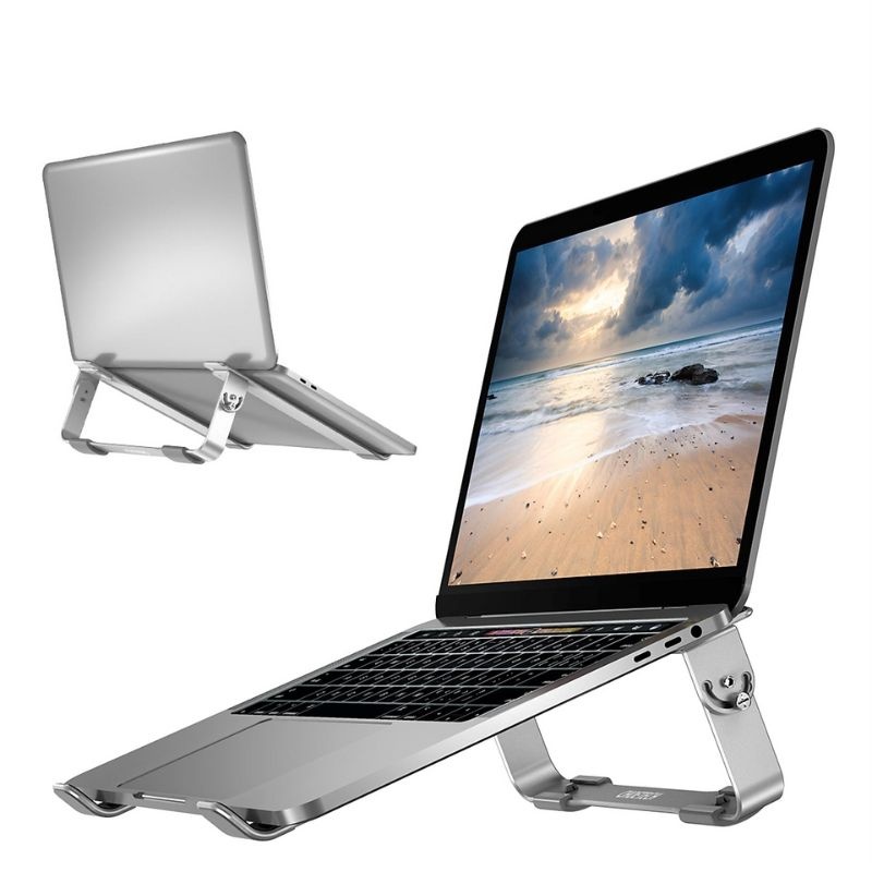 Giá đỡ Laptop Macbook Tản Nhiệt Có Thể Gấp Gọn, điều Chỉnh Chiều Cao Thông Minh Từ 9inch đến 17 Inch Khung Nhôm Cao Cấp Choetech H033 (3)