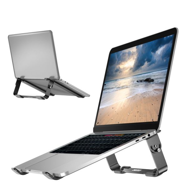 Giá đỡ Laptop Macbook Tản Nhiệt Có Thể Gấp Gọn, điều Chỉnh Chiều Cao Thông Minh Từ 9inch đến 17 Inch Khung Nhôm Cao Cấp Choetech H033 (8)