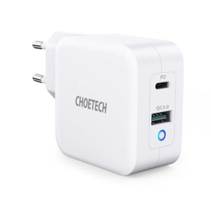 Củ Sạc Nhanh 65w Gan 2 Cổng (1 Usb A+ 1 Type C) Choetech Pd8002 (19)