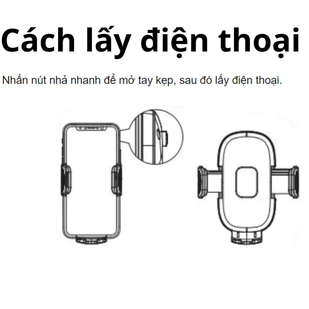 Giá đỡ điện Thoại Gắn Khe Gió Choetech H066 Dùng Trên ô Tô (hàng Chính Hãng) (10)