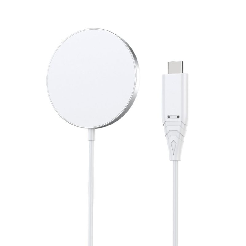 Sạc Không Dây Magsafe Choetech T518 Dùng Cho Iphone Và Tai Nghe Có Chuẩn Sạc Qi (hàng Chính Hãng) (9)