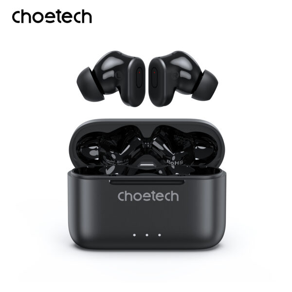Tai Nghe Bluetooth Chống Ồn Chủ Động Choetech Bh T15 True Wireless (anc Tws, Bluetooth 5.2, No Delay & Hd Stereo Gaming Earbuds)