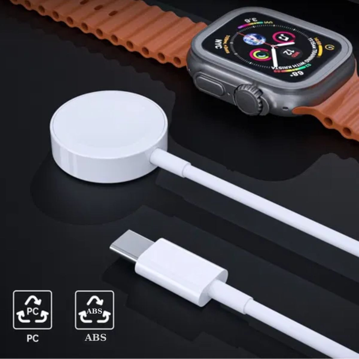 Dây sạc Apple Watch Type C Choetech T400 công suất 3W dài 1M (Hàng chính hãng)