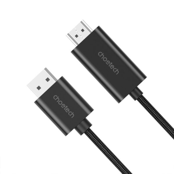 Cáp chuyển DisplayPort (DP) sang HDMI 4K@60Hz Choetech XDH01 dài 2m ( Hàng chính hãng)