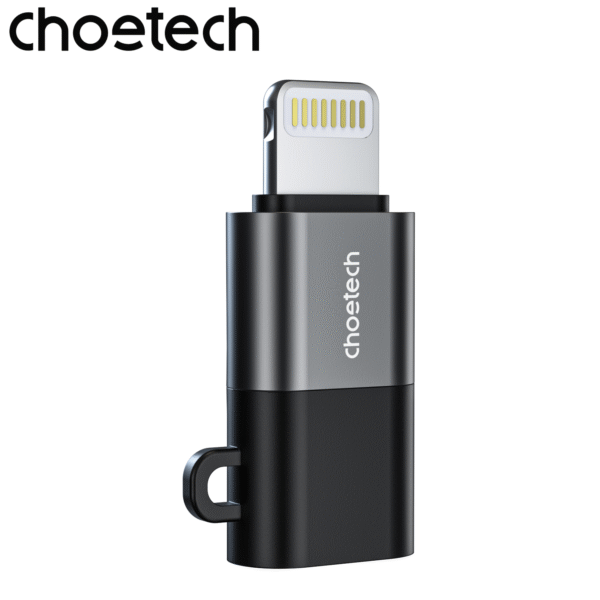 Đầu chuyển Lightning sang Type C Choetech CR-001 truyền dữ liệu và sạc nhanh ( Hàng chính hãng)