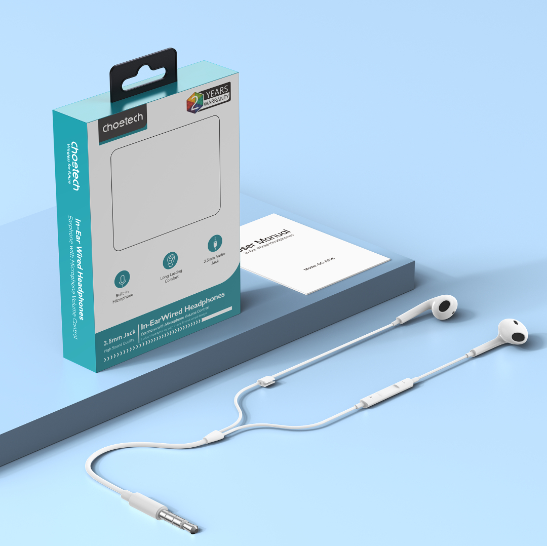 Tai nghe dây chân cắm 3.5mm lateral in-ear Choetech OC-A016 (Hàng chính hãng) 10 Tai nghe dây chân cắm 3.5mm lateral in-ear Choetech OC-A016 (Hàng chính hãng)