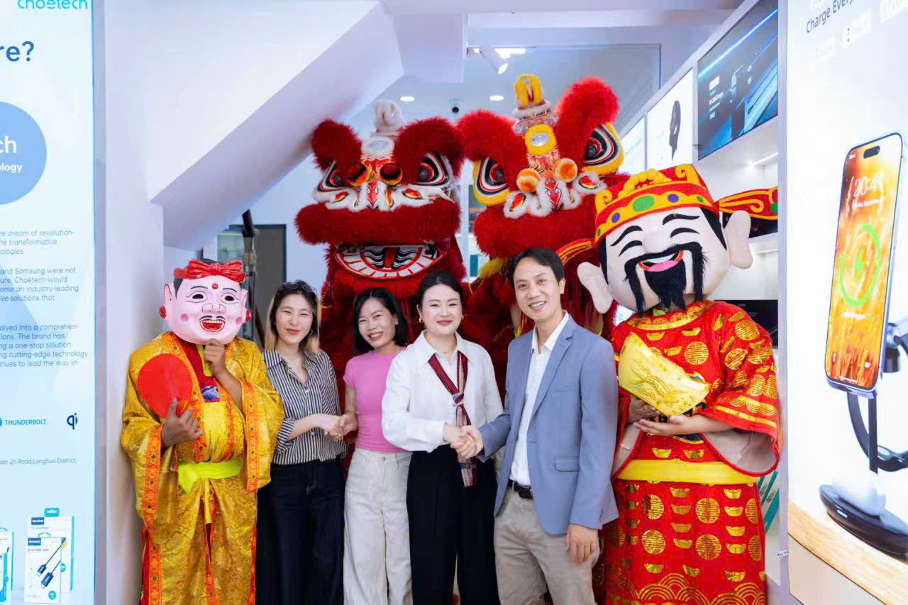 [SỰ KIỆN] Tưng Bừng Khai Trương Cửa Hàng Choetech 378 Nguyễn Trãi, Phường An Đông – Thiên Đường Phụ Kiện Công Nghệ Cao Cấp