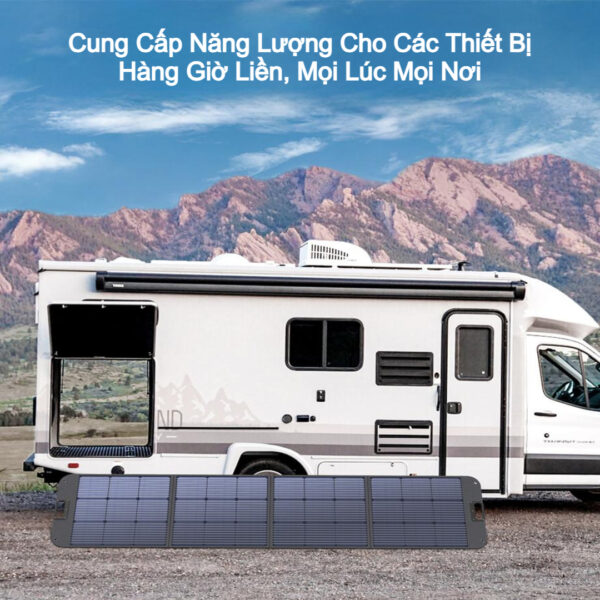 Bộ Sạc Năng Lượng Mặt Trời Di động Choetech SC011 Công Suất 200w Có Thể Gấp Gọn (Hàng chính hãng)
