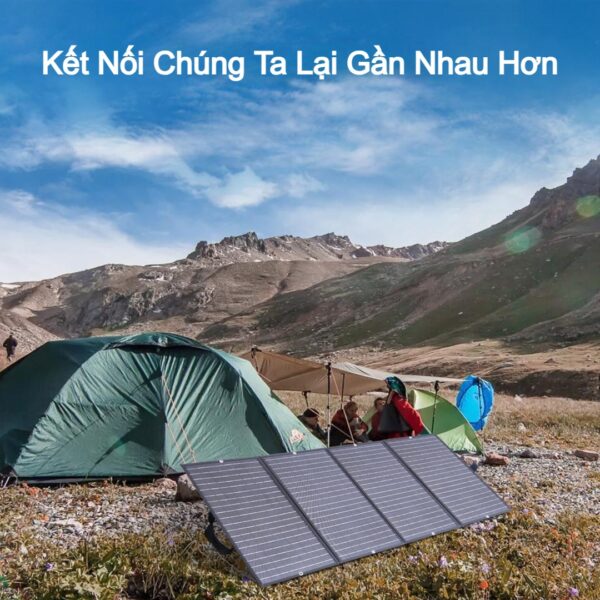 Bộ sạc năng lượng mặt trời di động Choetech SC010 công suất 160w có thể gấp gọn (Hàng chính hãng)