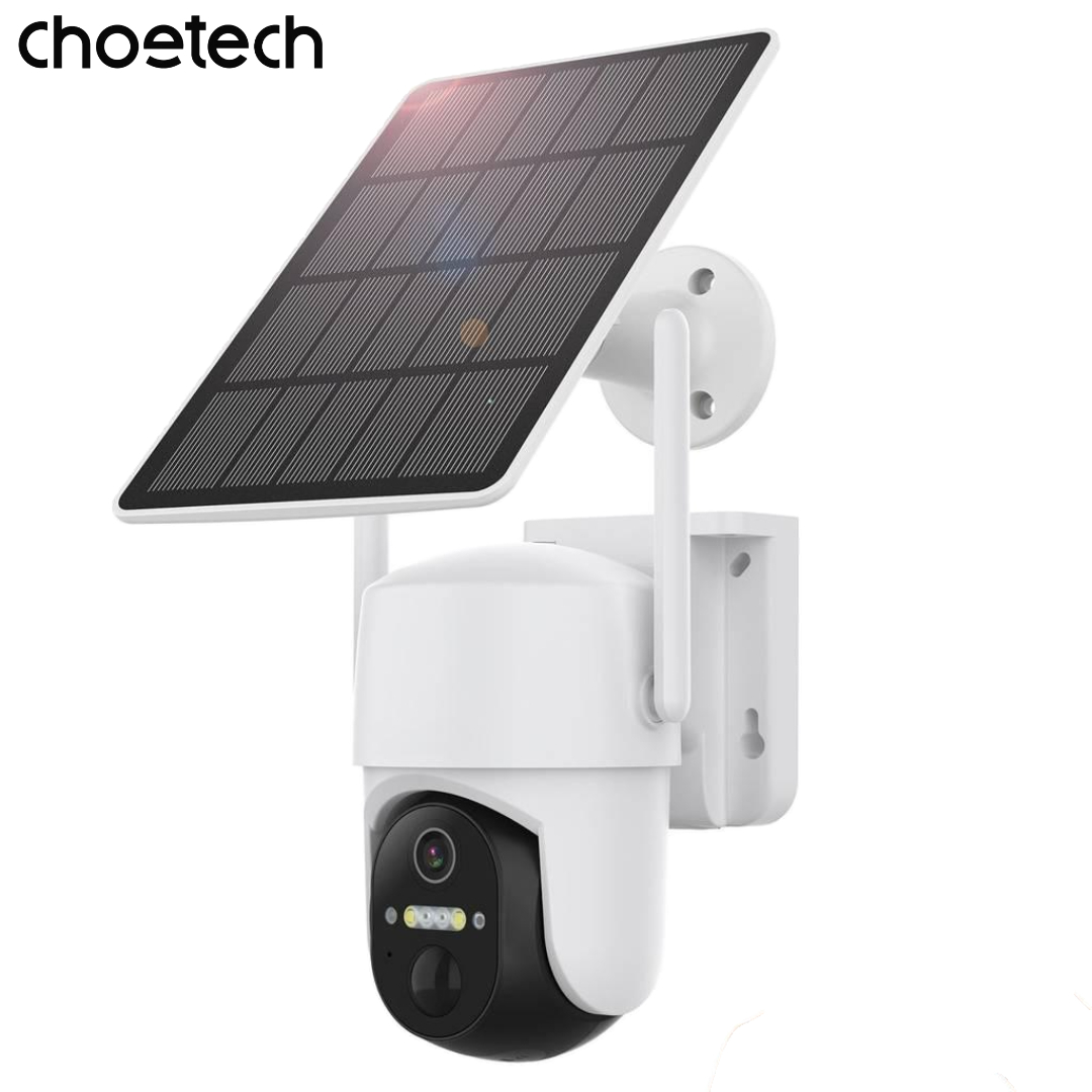 Camera an ninh năng lượng mặt trời Choetech ASC005 kết nối WiFi 4G điều khiển từ xa qua điện thoại Android hoặc iOS (Hàng chính hãng) 1 Camera an ninh năng lượng mặt trời Choetech ASC005 kết nối WiFi 4G điều khiển từ xa qua điện thoại Android hoặc iOS (Hàng chính hãng)