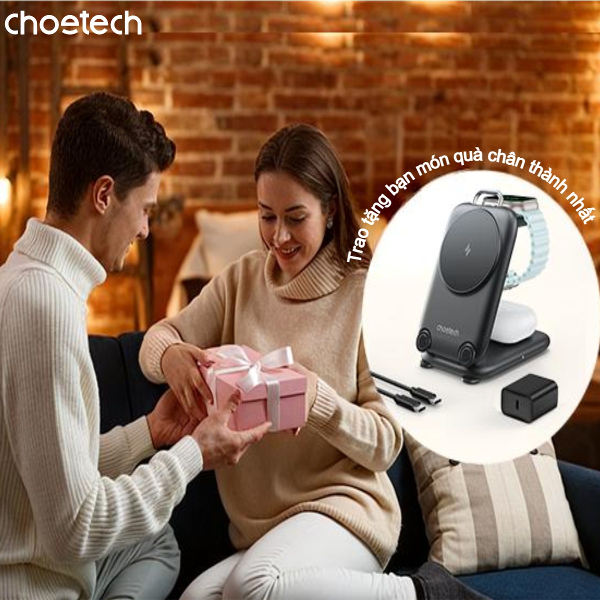 Đế sạc không dây từ tính 3 in 1 gấp gọn Choetech T816-F công suất 15W tiện lợi khi đi du lịch (Hàng chính hãng) 2 Đế sạc không dây từ tính 3 in 1 gấp gọn Choetech T816-F công suất 15W tiện lợi khi đi du lịch (Hàng chính hãng)