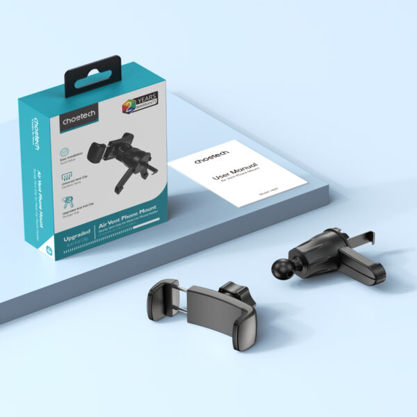 Giá đỡ điện thoại cho ô tô gắn cửa gió Choetech H091 (Hàng chính hãng) 19 Giá đỡ điện thoại cho ô tô gắn cửa gió Choetech H091 (Hàng chính hãng)