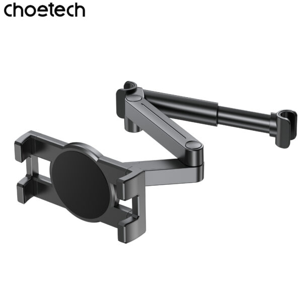 Giá đỡ điện thoại và máy tính bảng cho ghế sau ô tô Choetech H090 kéo giãn linh hoạt tiện lợi cho mọi hành trình (Hàng chính hãng)