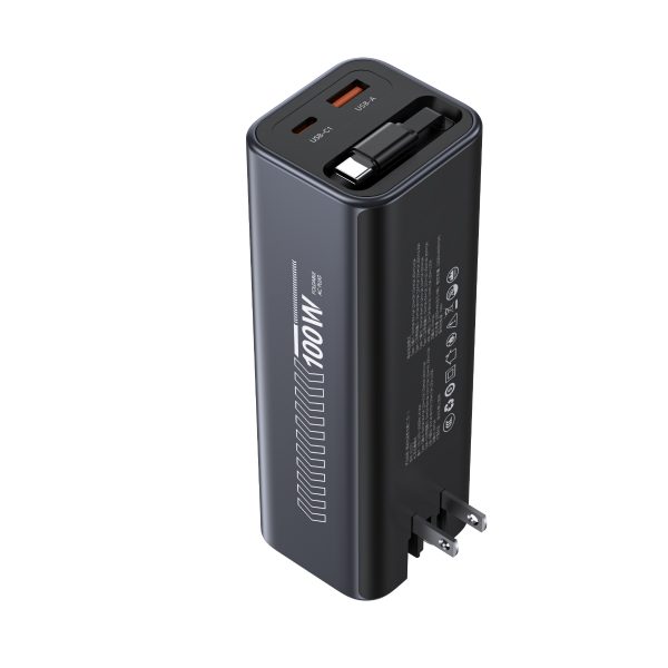 Pin dự phòng kiêm củ sạc 100w Choetech B1012 dung lượng 20000mAh tích hợp cáp sạc đa năng cao cấp (Hàng chính hãng)