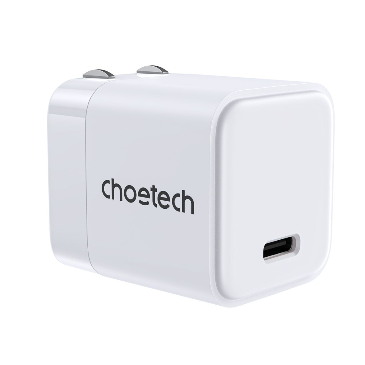 Củ sạc nhanh GaN 30W 1 cổng USB C Choetech PD3007 (Hàng chính hãng)