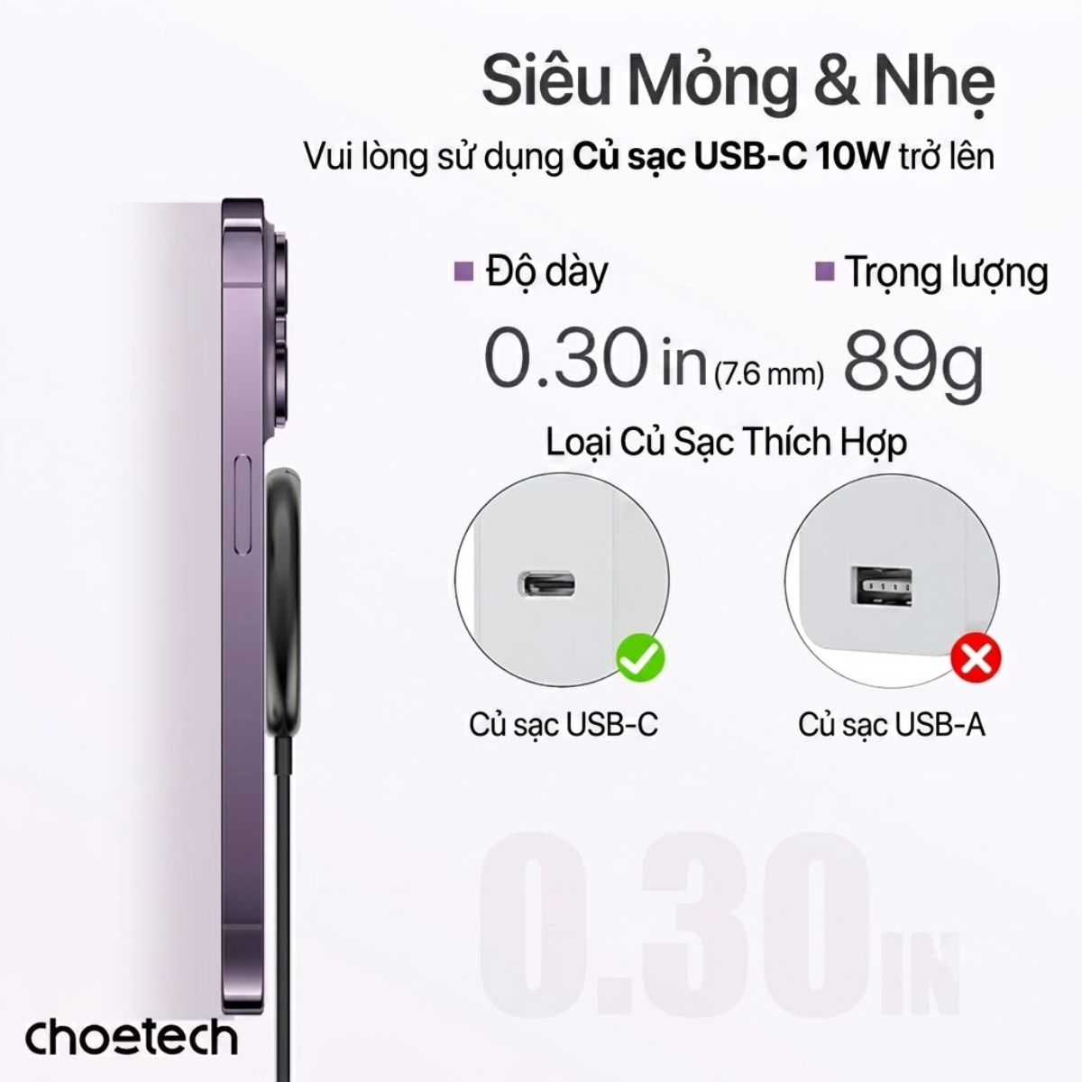 Đế sạc không dây từ tính Choetech T697-F kèm giá đỡ công suất 15w (Hàng chính hãng)