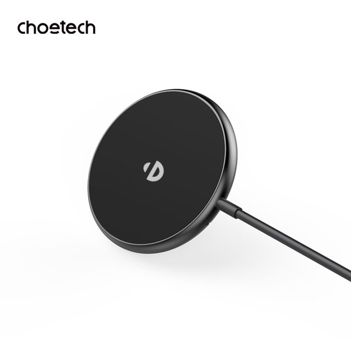 Đế sạc không dây từ tính Choetech T697-F kèm giá đỡ công suất 15w (Hàng chính hãng)